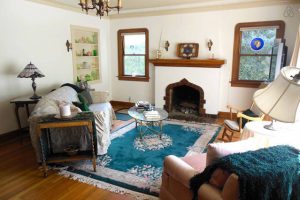 Relax in the living room if you'd like